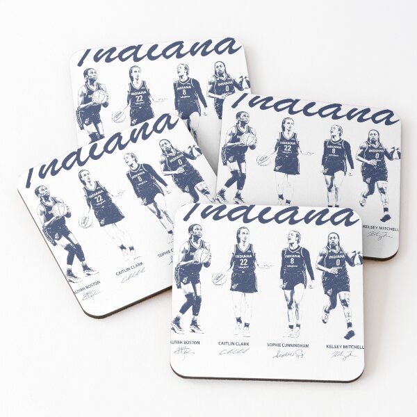 Item preview, Caitlin Clark Sophie Cunningham Kelsey Mitchell Aliyah Boston Indiana Basketball designed and sold by haniaghazii.