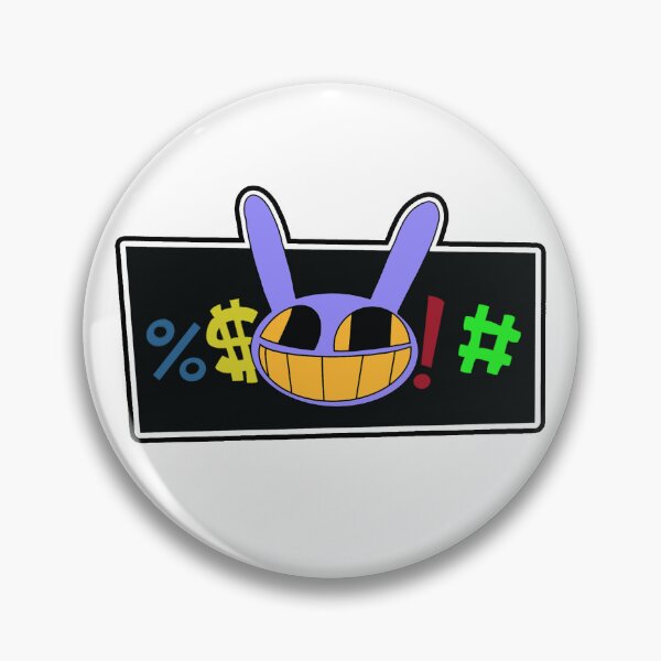 Item preview, JAX FINALE SWEARING CENSOR BAR 2 (THE AMAZING DIGITAL CIRCUS TADC) designed and sold by Python Designs .