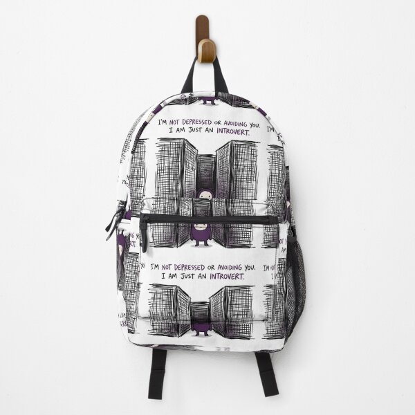 Item preview, Just An Introvert Cute Purple Blob Antisocial Humor designed and sold by AdyKurniawan.