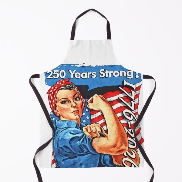 Item preview, Rosie the Riveter 250 Years Strong Shirt | Patriotic USA Anniversary Tee | American Heritage Gift designed and sold by GarnerSupplyCo.
