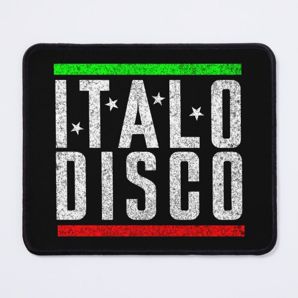 Item preview, Italo Disco Classic Distressed Black designed and sold by Graphroad.