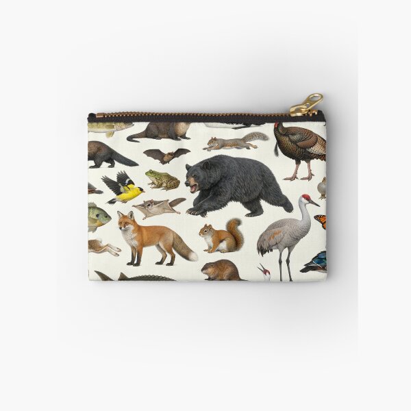 Item preview, Animals of Wisconsin Retro Style Identification Chart designed and sold by kakarikihill.
