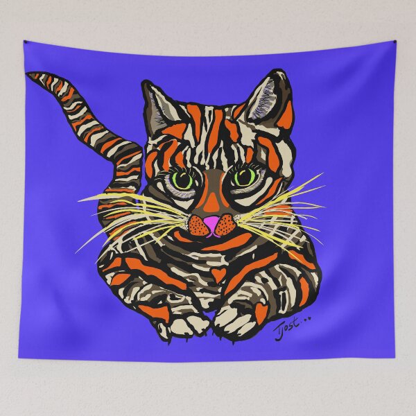 Item preview, Molly the Cat  designed and sold by TinaJostDesigns.