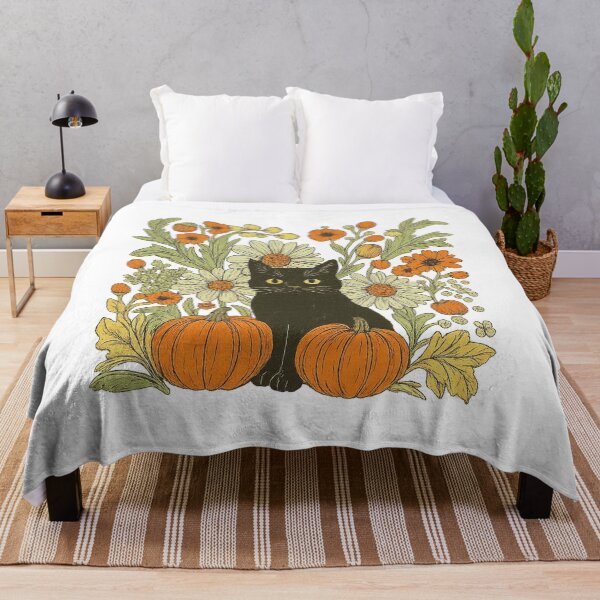 Item preview, funny Halloween vintage cat mom pumpkin Spooky gift designed and sold by Amzkao.