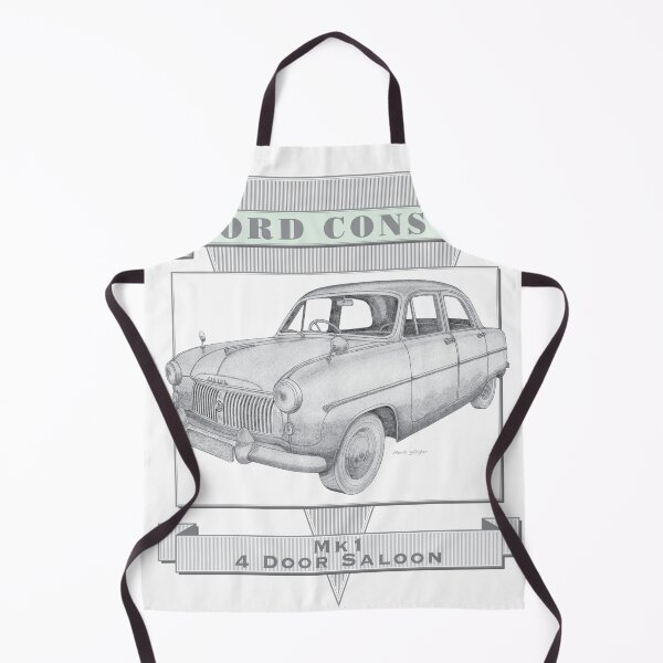 Item preview, Ford Consul Mk1 Saloon Hand-drawn designed and sold by Classic Car Art Drawings.