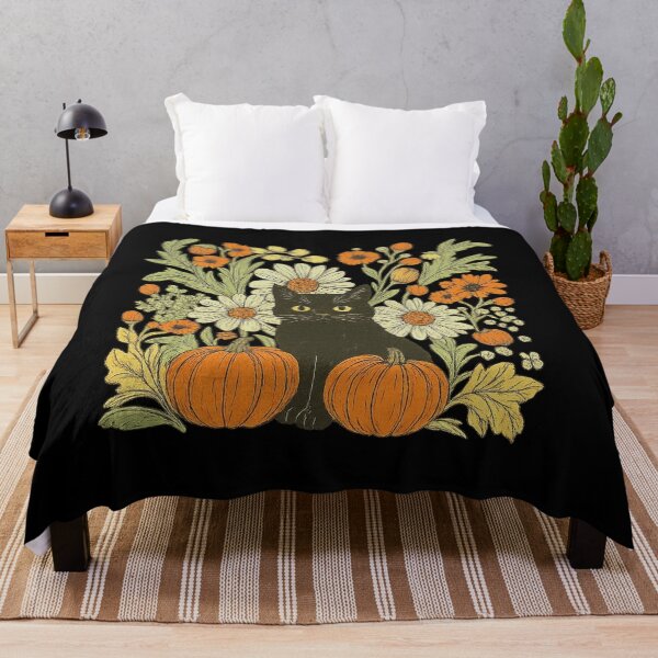Item preview, funny Halloween vintage cat mom pumpkin Spooky gift designed and sold by Amzkao.
