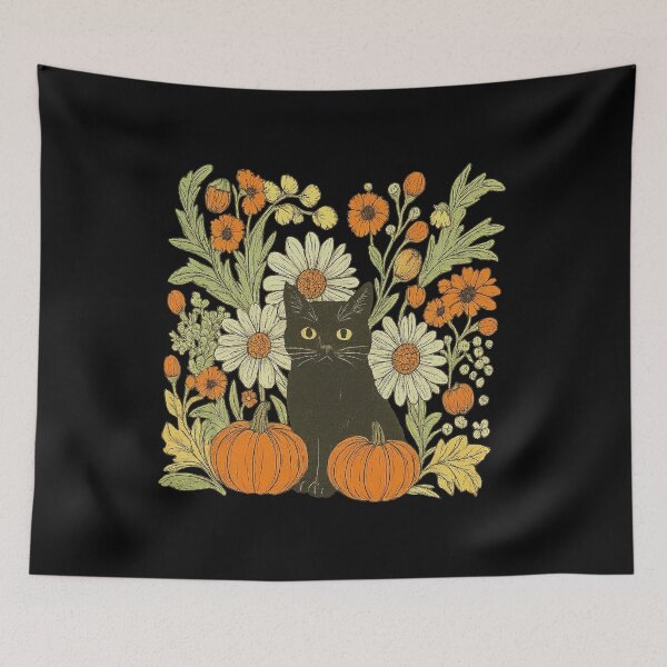 Item preview, funny Halloween vintage cat mom pumpkin Spooky gift designed and sold by Amzkao.