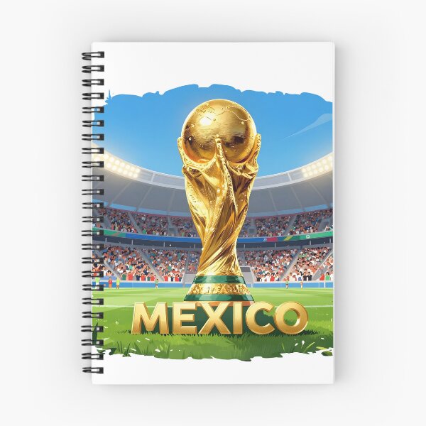 Item preview, Mexico World Cup Trophy Watercolor Football Art designed and sold by Muayad Al-Farhan.