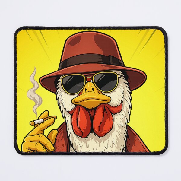 Item preview, Coop Father Chicken Mafia T-Shirt | Funny Gangster Rooster Cartoon Retro Vintage Graphic Tee designed and sold by Peanutspixel.