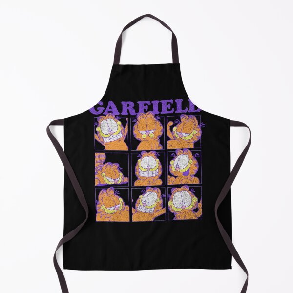 Item preview, Garfield Many Faces Distressed Grid designed and sold by ModFay.