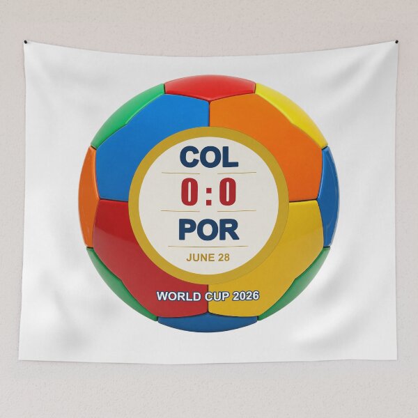 Item preview, COL 0–0 POR | FIFA World Cup 2026  designed and sold by ariksworld.