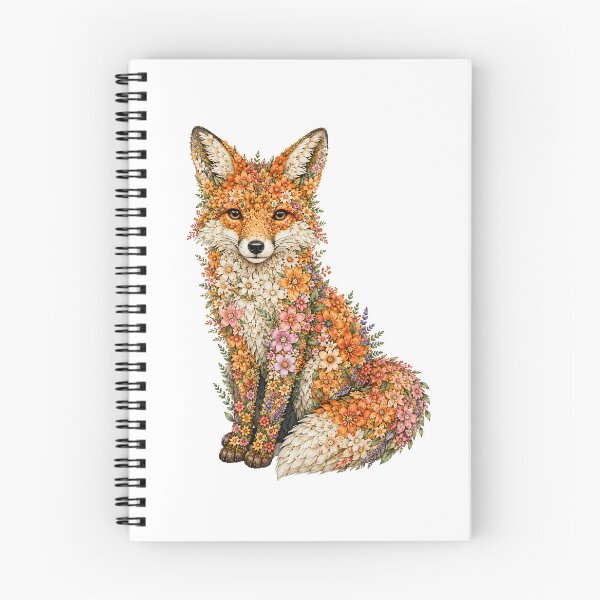Item preview, Flower fox | Floral fox made of wildflowers designed and sold by filou designs.