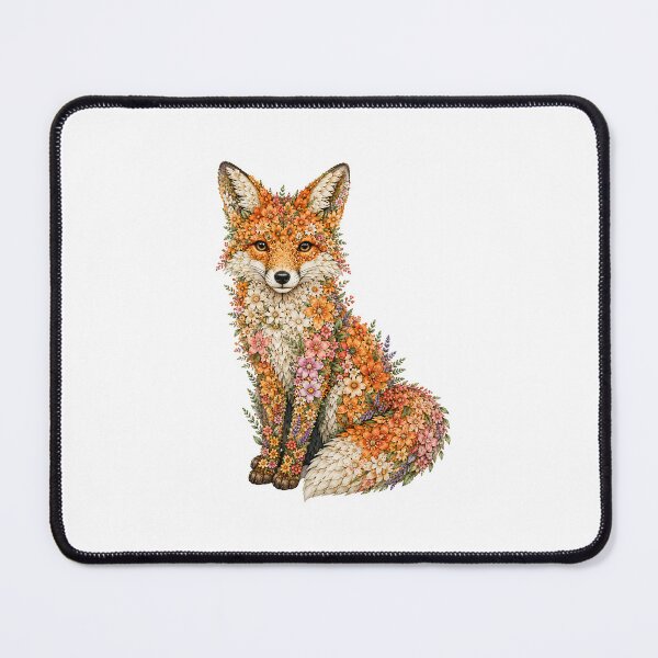 Item preview, Flower fox | Floral fox made of wildflowers designed and sold by filou designs.