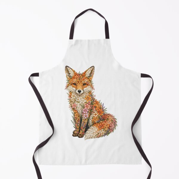 Item preview, Flower fox | Floral fox made of wildflowers designed and sold by filou designs.