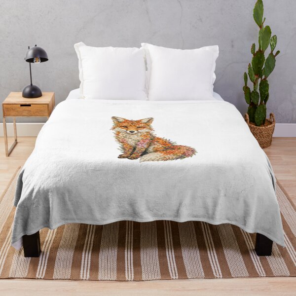 Item preview, Flower fox | Floral fox made of wildflowers designed and sold by filou designs.