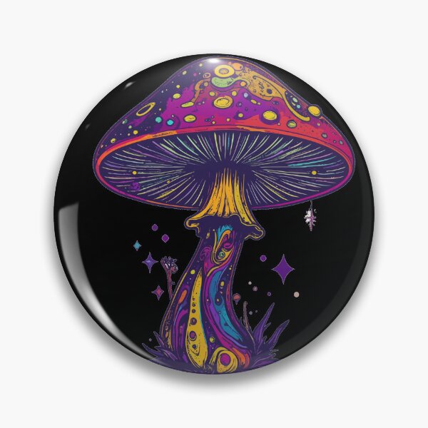 Item preview, Psychedelic Cosmic Mushroom designed and sold by AvalonMoss.