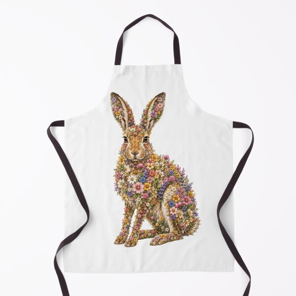 Item preview, Flower hare | Floral hare made of wildflowers designed and sold by filou designs.