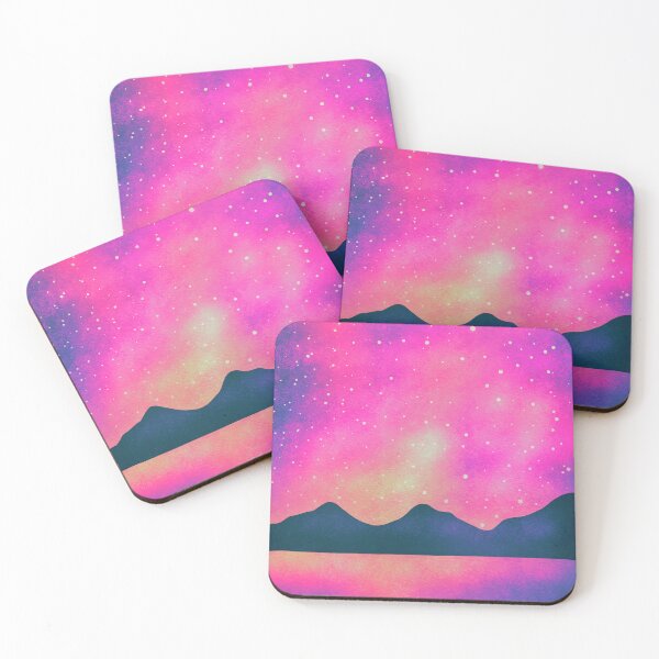 Item preview, Pink and purple Northern lights designed and sold by Ana Gorozpe.