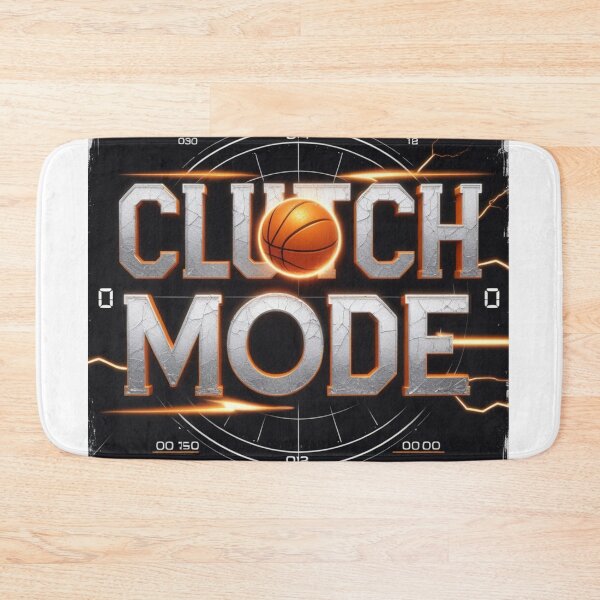 Item preview, Clutch Mode Basketball Typography | Vintage Sports Streetwear | Game Time Athletic Design designed and sold by Ctrlr.