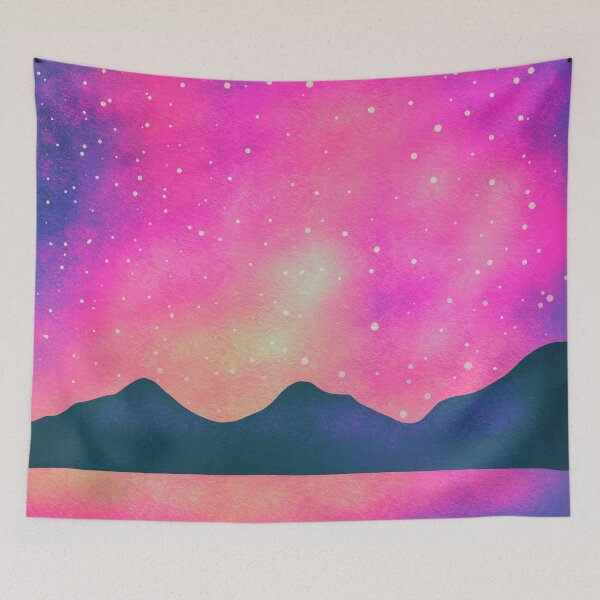 Item preview, Pink and purple Northern lights designed and sold by Ana Gorozpe.