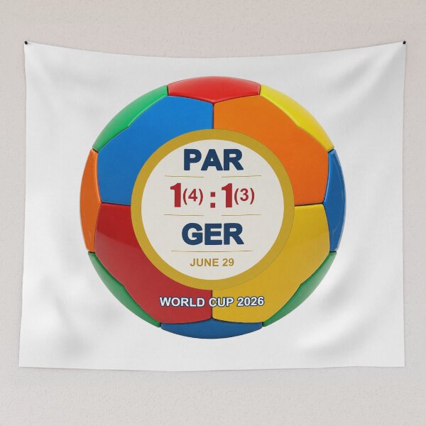 Item preview, PAR 1(4)–1(3) GER | FIFA World Cup 2026  designed and sold by ariksworld.