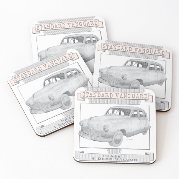 Item preview, Standard Vanguard Phase 1 Saloon Hand-drawn designed and sold by Classic Car Art Drawings.