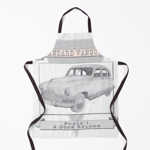 Item preview, Saloon Vanguard Fase 1 estándar de tracción manual designed and sold by Classic Car Art Drawings.