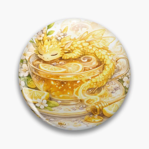 Item preview, Lemon Tea Dragon designed and sold by KJ Frost.