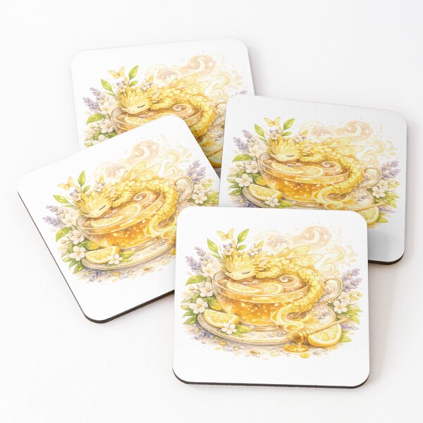 Item preview, Lemon Tea Dragon designed and sold by KJ Frost.