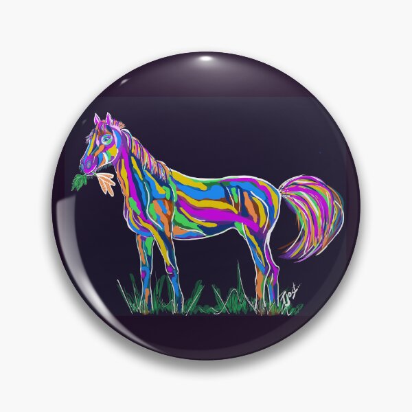 Item preview, Horse eating Carrots  designed and sold by TinaJostDesigns.