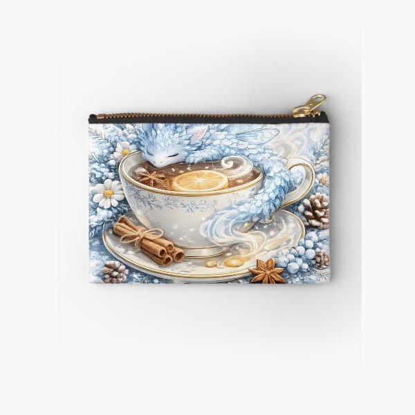 Item preview, Winter Tea Dragon designed and sold by KJ Frost.