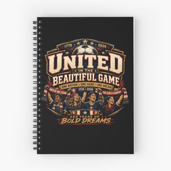 Item preview, United In The Beautiful Game | Patriotic USA Soccer Vintage Crest | America 250 Football Fan Graphic designed and sold by Prime legend .
