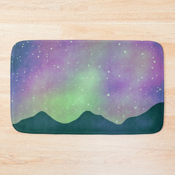 Item preview, Purple and green northern lights designed and sold by Ana Gorozpe.
