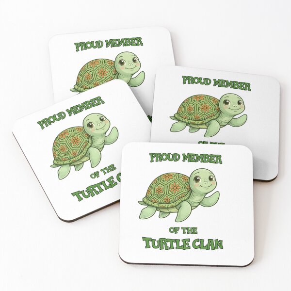 Item preview, Proud Member of the Turtle Clan designed and sold by Wabidasse's Tip-Top Tees.