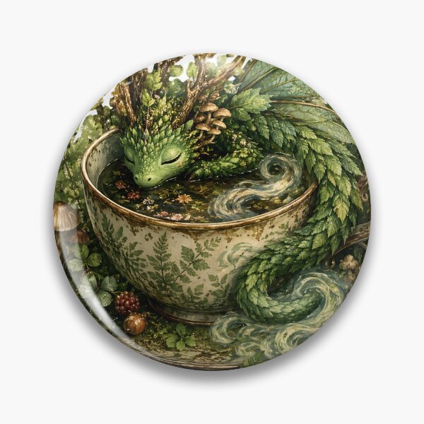 Item preview, Forest Tea Dragon designed and sold by KJ Frost.