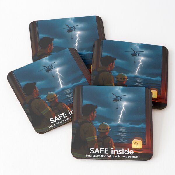 Item preview, Smart Disaster Alert Sensor: Residential Storm and Flood Detection Banner designed and sold by Creative-RE.