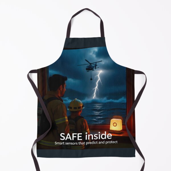 Item preview, Smart Disaster Alert Sensor: Residential Storm and Flood Detection Banner designed and sold by Creative-RE.