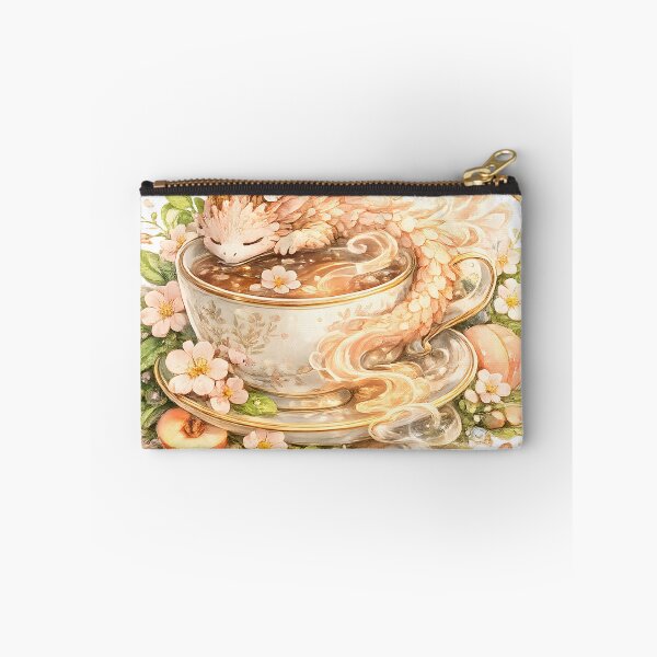Item preview, Peach Tea Dragon designed and sold by KJ Frost.