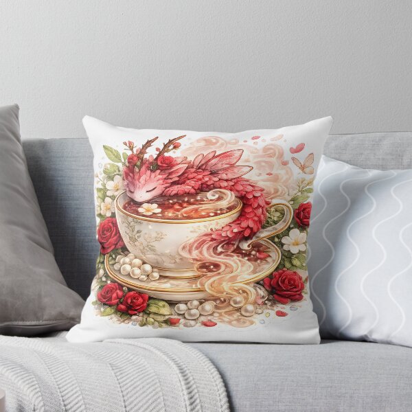 Item preview, Rose Tea Dragon designed and sold by KJ Frost.