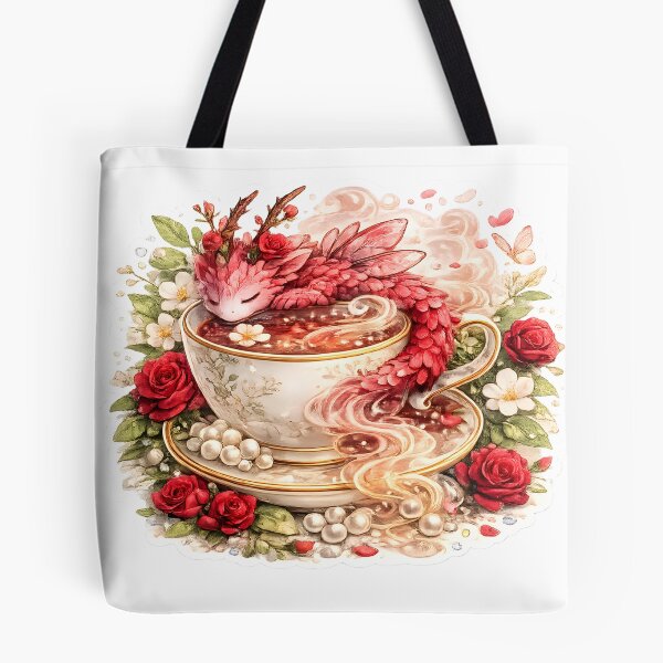 Item preview, Rose Tea Dragon designed and sold by KJ Frost.