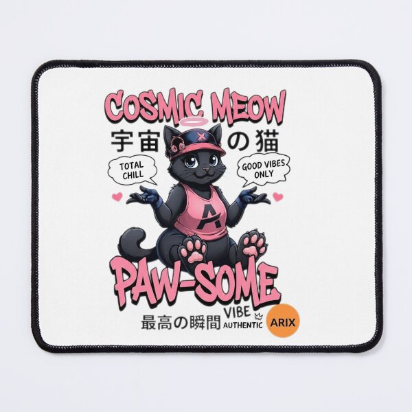 Item preview, Cosmic Meow Cat Gamer Vibe designed and sold by Ahmedsyde.