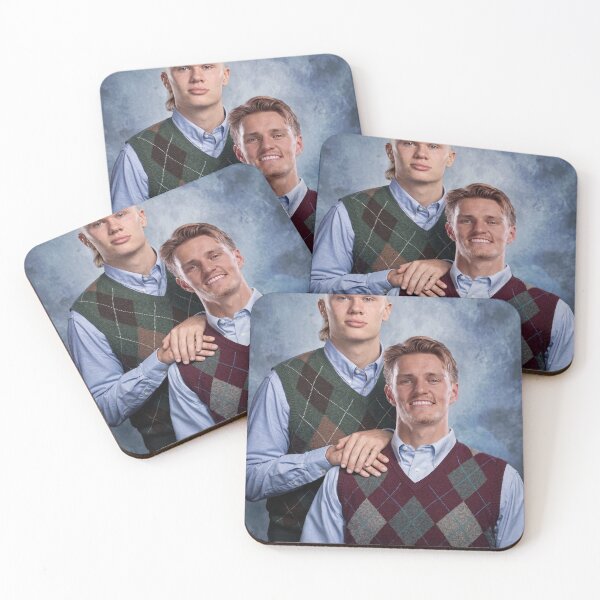 Item preview, Erling Haaland and  Martin Ødegaard Norway World Cup Step Brothers designed and sold by DonetTrent.