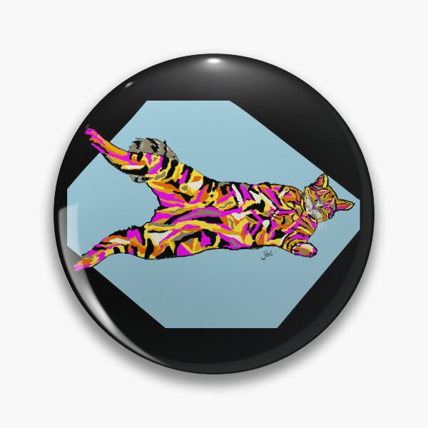 Item preview, Bruno the Cat designed and sold by TinaJostDesigns.