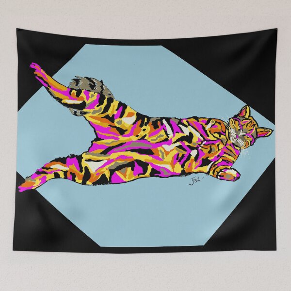 Item preview, Bruno the Cat designed and sold by TinaJostDesigns.