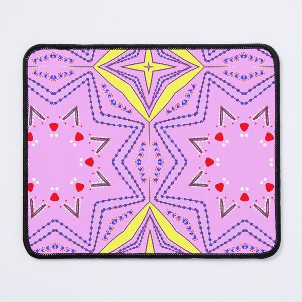 Item preview, Vibrant Pink and Purple Geometric Mandala Design designed and sold by Tinsleybluebell.