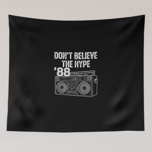 Item preview, Don't Believe the Hype '88 Boombox #6746 designed and sold by pple-frame.