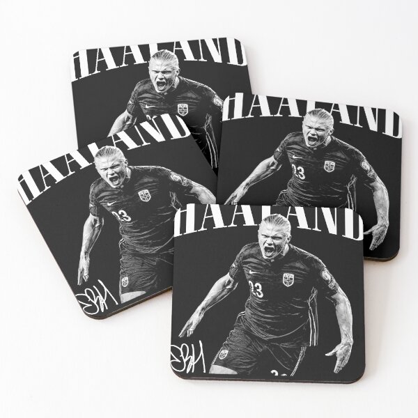 Item preview, Erling Haaland Norway Football World Cup 2026 signature designed and sold by DonetTrent.