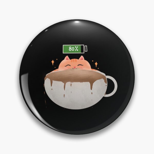 Item preview, Cute Cat Peeking from Cappuccino Coffee Mug designed and sold by Verasionart.