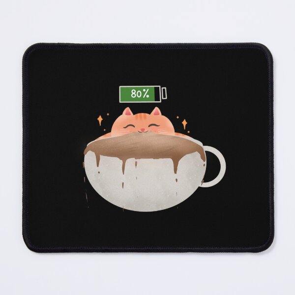 Item preview, Cute Cat Peeking from Cappuccino Coffee Mug designed and sold by Verasionart.