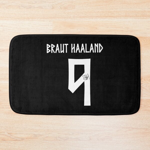 Item preview, Erling Haaland Norway World Cup Signature designed and sold by DonetTrent.